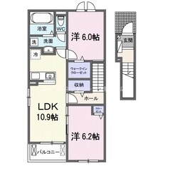 ラヴィベールアイ　Ⅱの物件間取画像